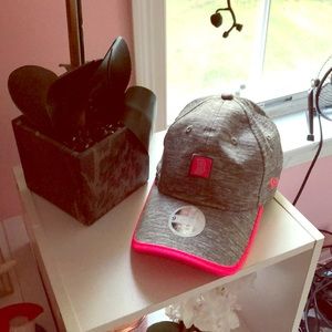 Pink and Grey Red sox hat!!